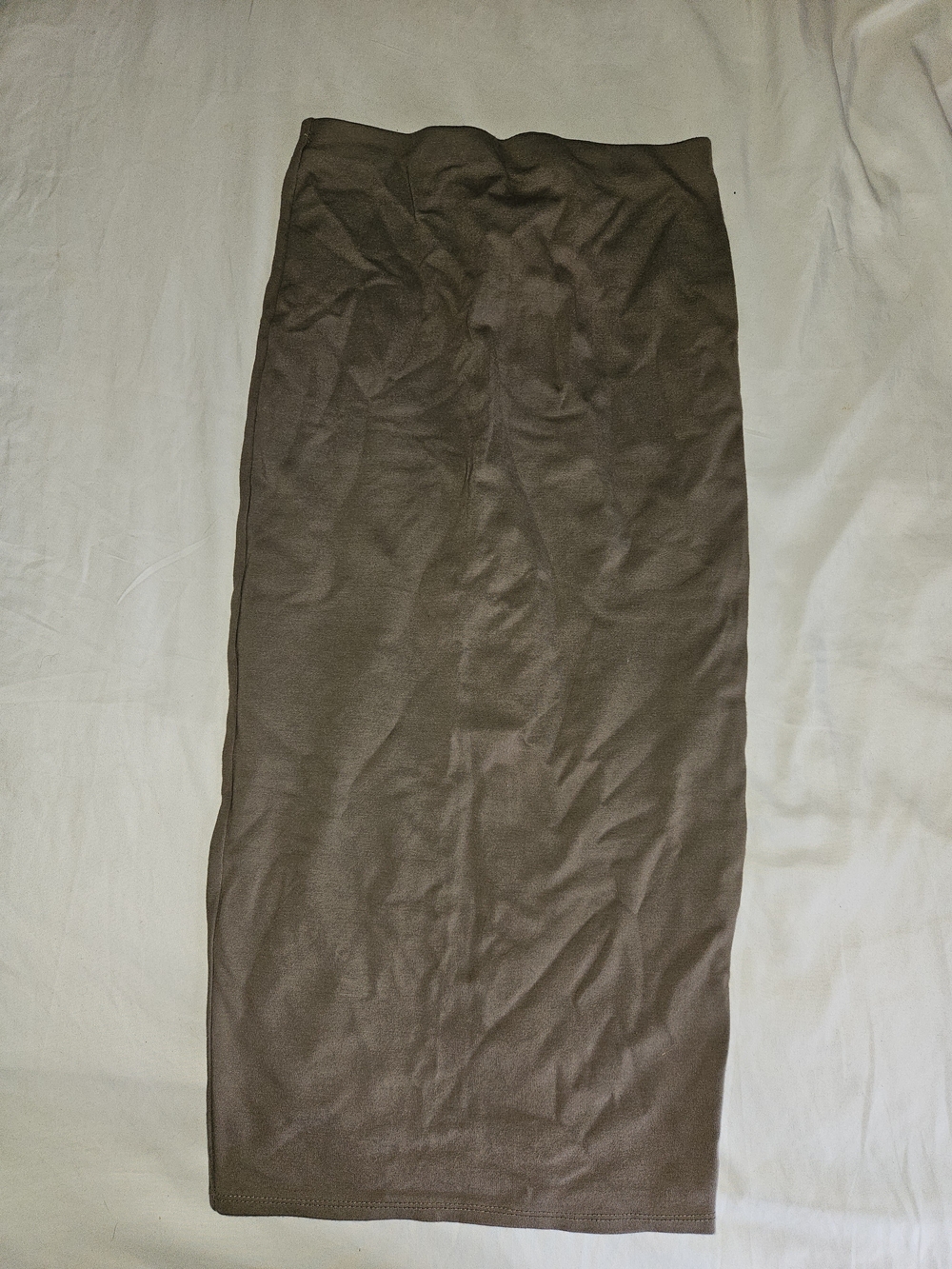 Classic Brown Pencil Skirt